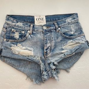 One Teaspoon Hendrix bandits shorts